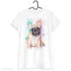 Fawn french bulldog art T-shirt