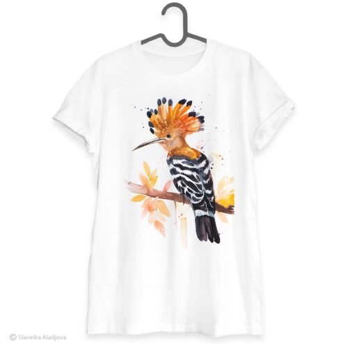 Hoopoe art T-shirt