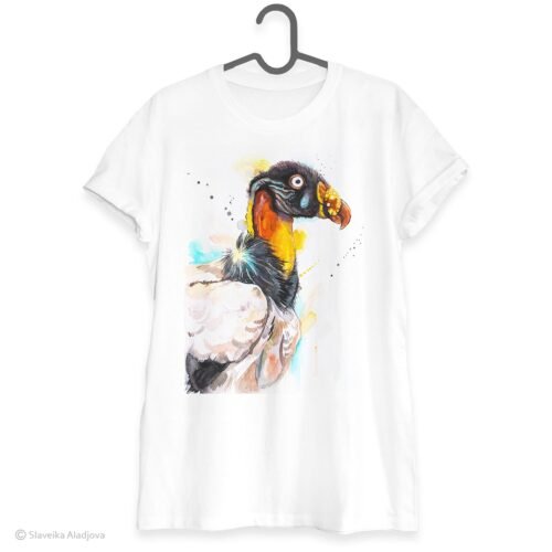 King vulture art T-shirt