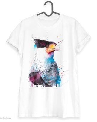 Northern Crested Caracara art T-shirt