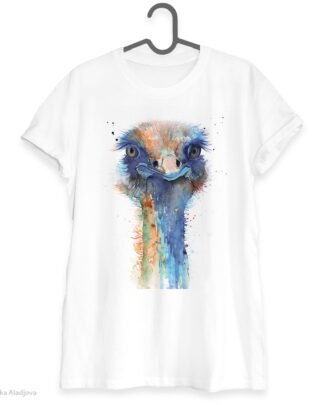 Ostrich art T-shirt