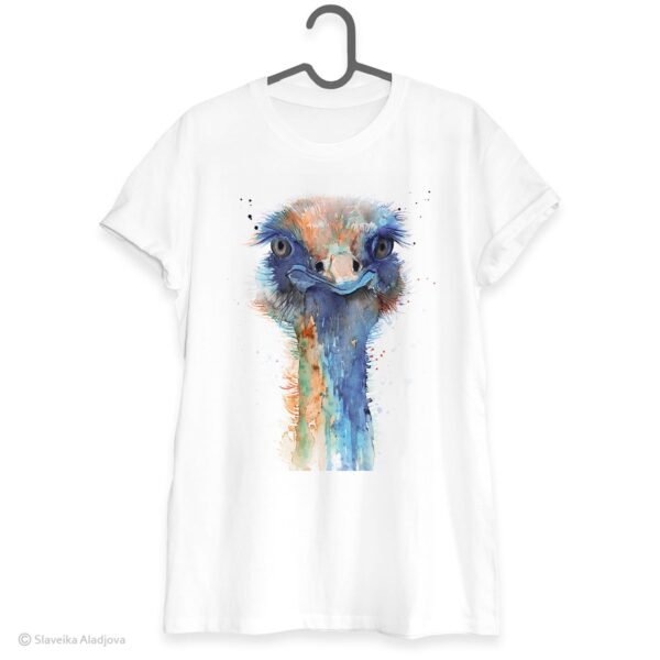 Ostrich art T-shirt