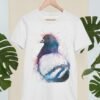 Pigeon art T-shirt