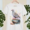 Red-legged partridge art T-shirt