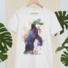Royal penguin art T-shirt