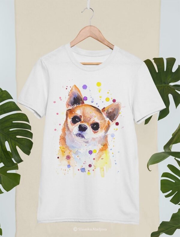 Chihuahua art T-shirt