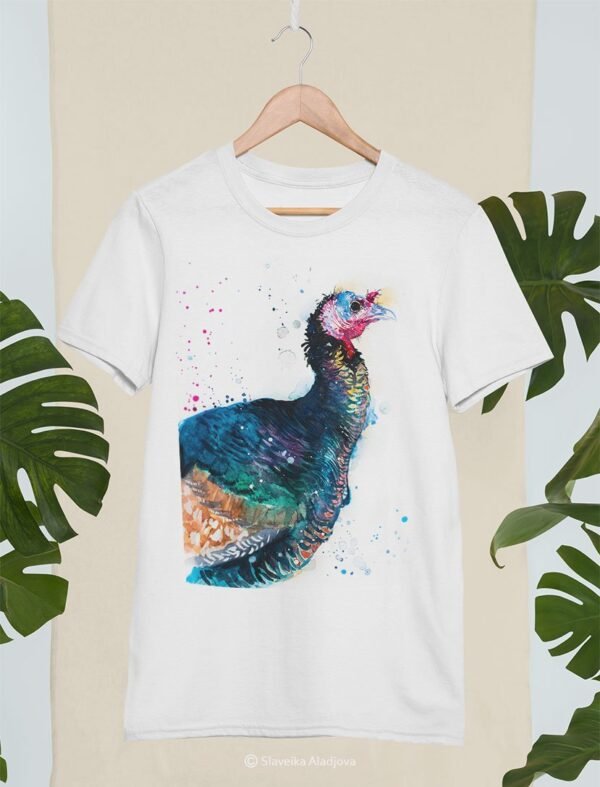 Turkey bird art T-shirt