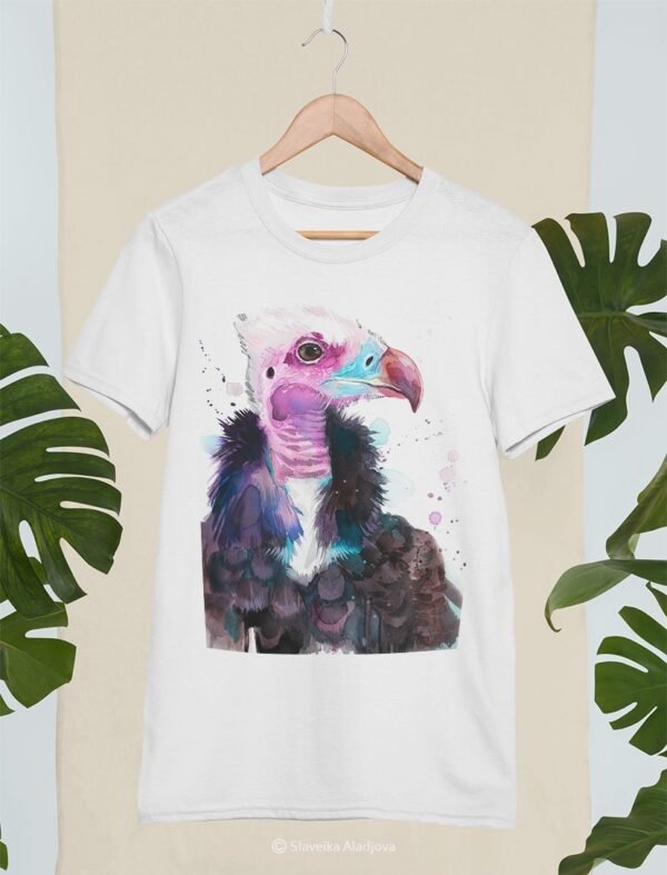 White-headed vulture art T-shirt