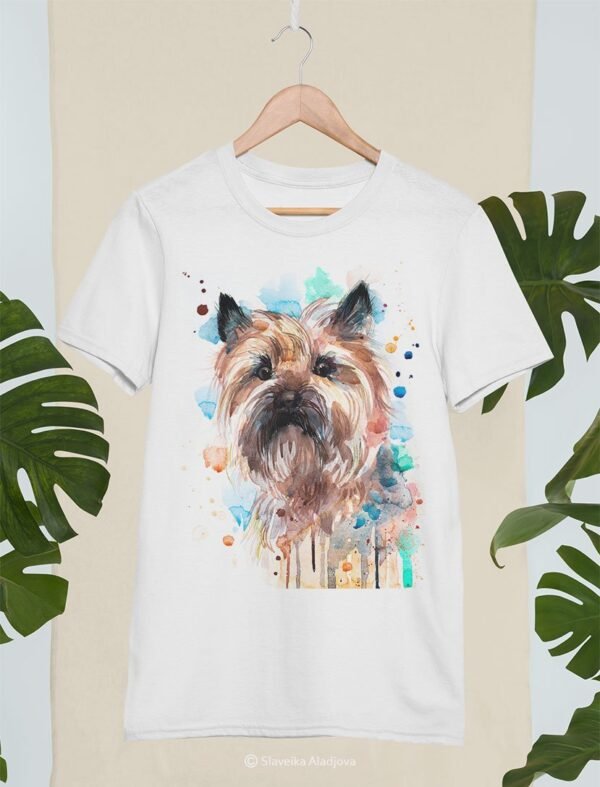 Cairn Terrier art T-shirt