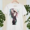 Spring girl art T-shirt