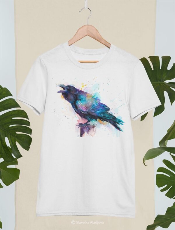 Raven art T-shirt