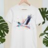 Stork art T-shirt Stork art T-shirt