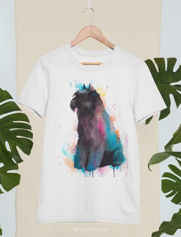 Bouvier des Flandres art T-shirt