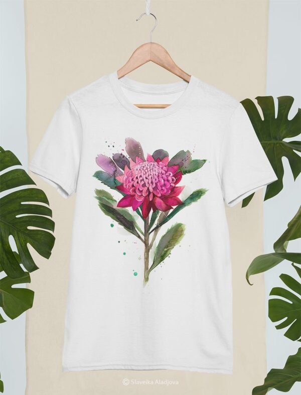 Waratah art T-shirt