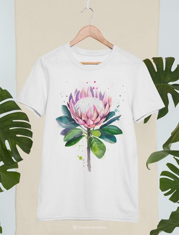 King Protea art T-shirt