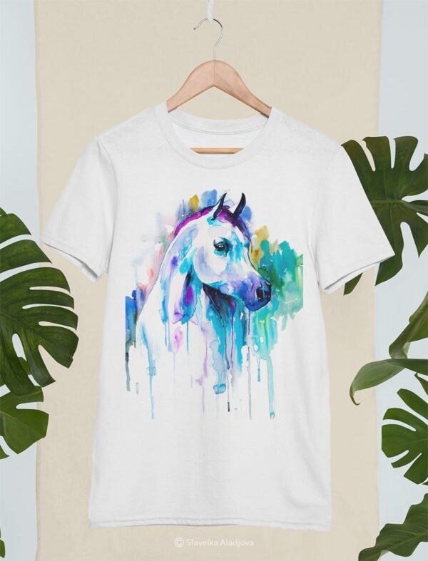 Arabian horse art T-shirt