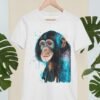 T-shirts-Kanelov-2 Baby Chimp Chimpanzee art T-shirt