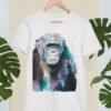 Chimp Chimpanzee art T-shirt