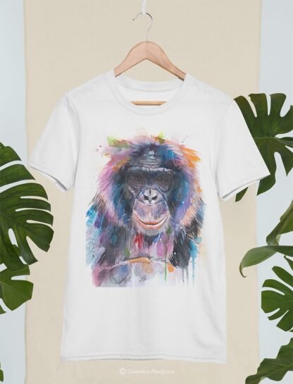 Bonobo art T-shirt