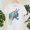 Donkey art T-shirt