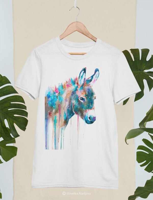 Donkey art T-shirt