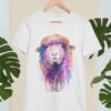 Colorful Sheep art T-shirt