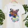Colorful Butterfly art T-shirt