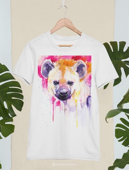 Hyena art T-shirt
