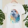 Harbor seal art T-shirt
