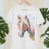 Haflinger horse, Avelignese art T-shirt