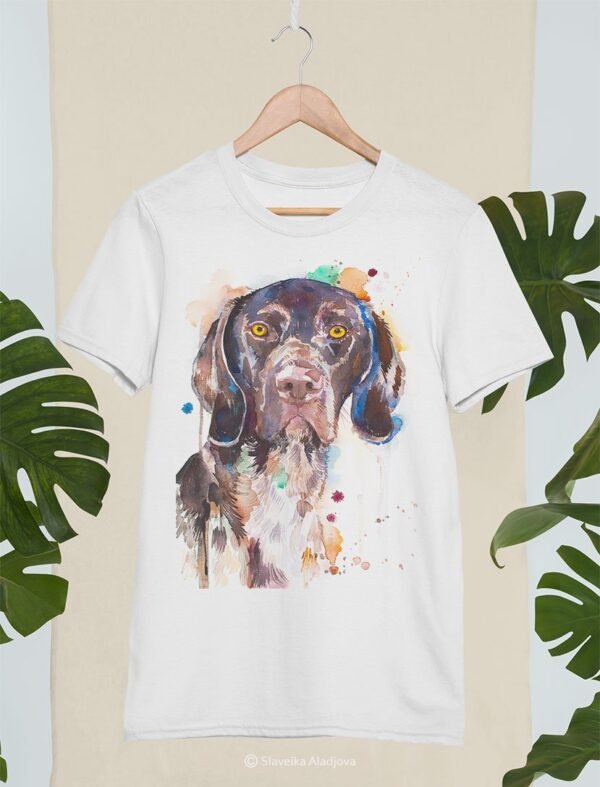 German Shorthaired art T-shirt