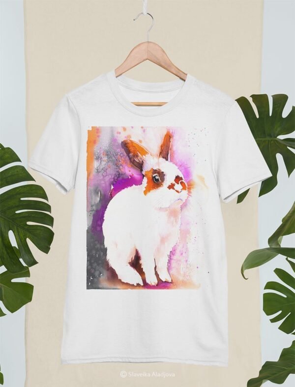 Rabbit art T-shirt