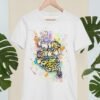 Pastel Ball Python Snake art T-shirt
