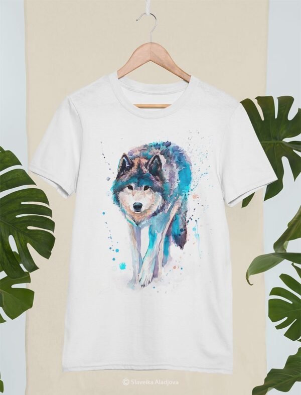 Wolf art T-shirt