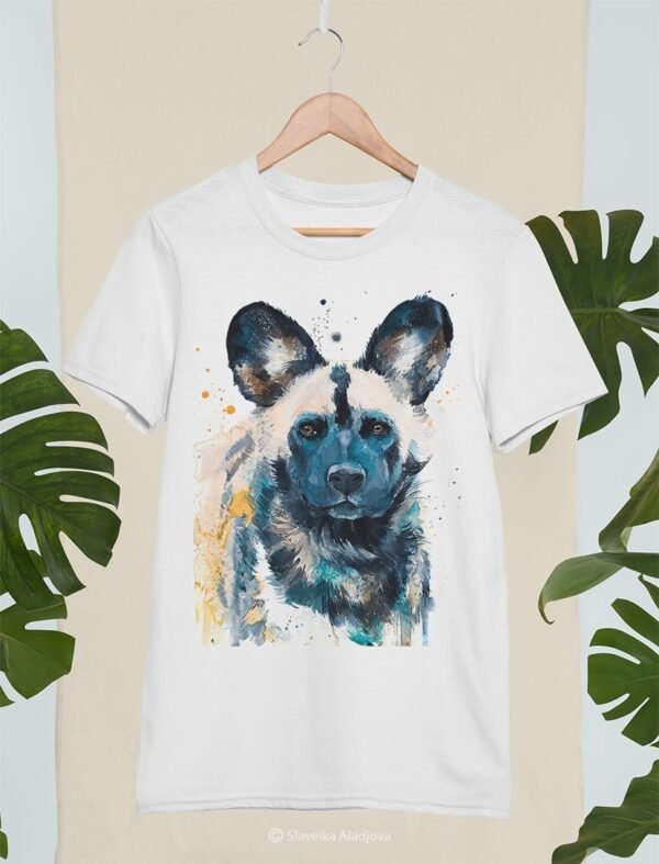 Wild Dog art T-shirt