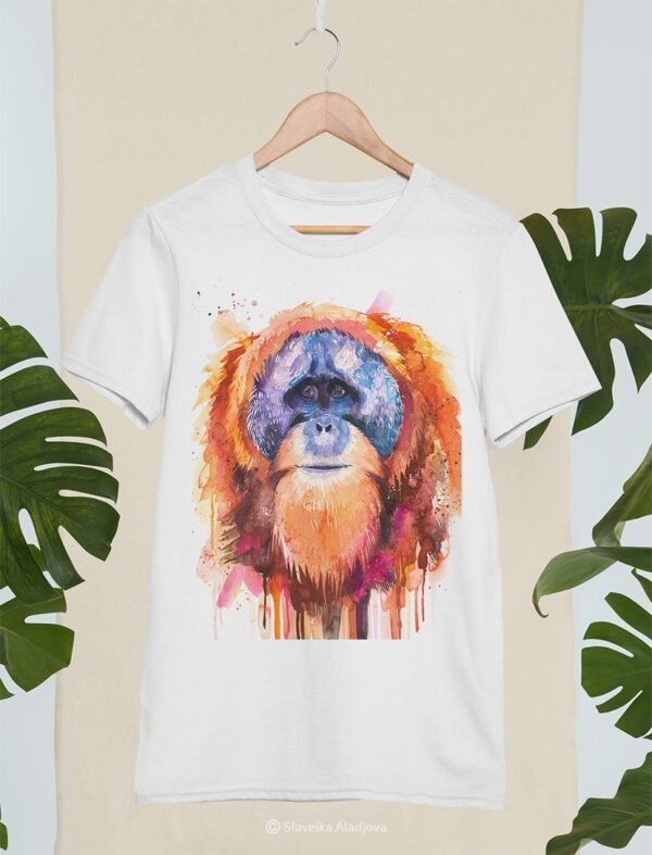 Tapanuli orangutan art T-shirt
