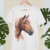 Suffolk Punch horse art T-shirt