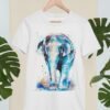 Asian Elephant art T-shirt