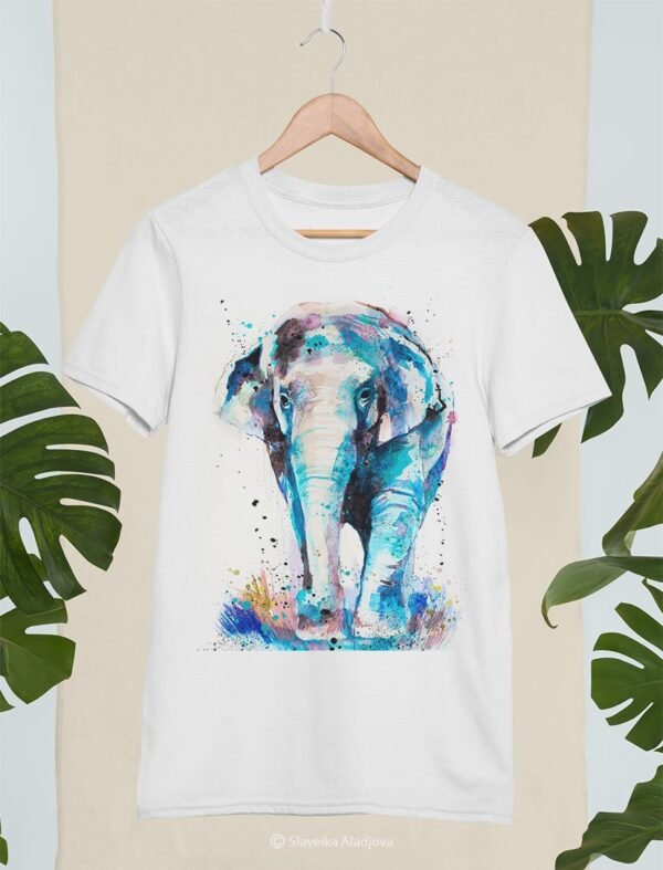 Asian Elephant art T-shirt
