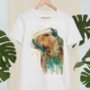 Capybara art T-shirt