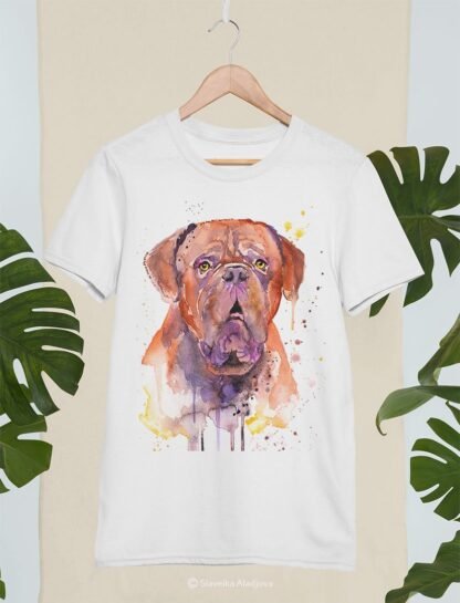 French Mastiff art T-shirt