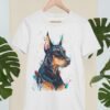 Doberman art T-shirt