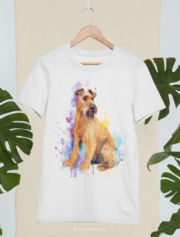 Irish Terrier art T-shirt