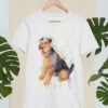 Welsh Terrier art T-shirt