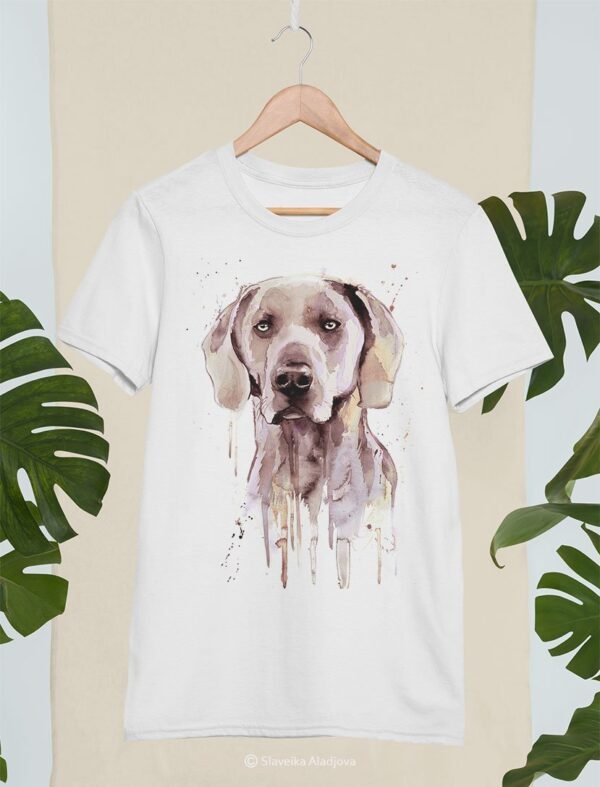 Weimaraner art T-shirt