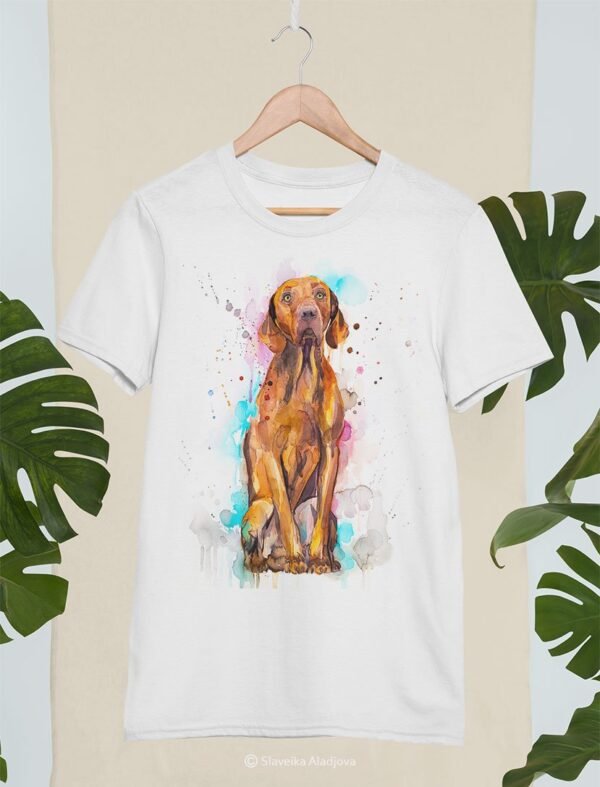 Vizsla Dog art T-shirt