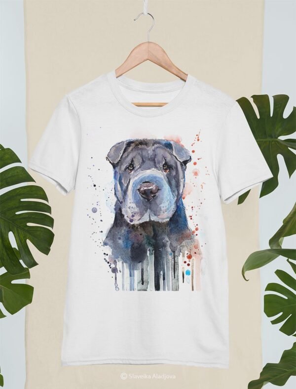 Shar Pei art T-shirt