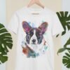 Cardigan Welsh Corgi art T-shirt