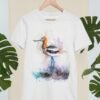 American Avocet art T-shirt