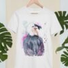 Bearded vulture art T-shirt